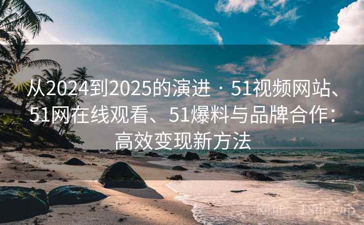 从2024到2025的演进 · 51视频网站、51网在线观看、51爆料与品牌合作:高效变现新方法
