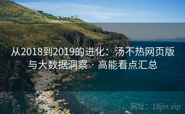 从2018到2019的进化:汤不热网页版与大数据洞察 · 高能看点汇总