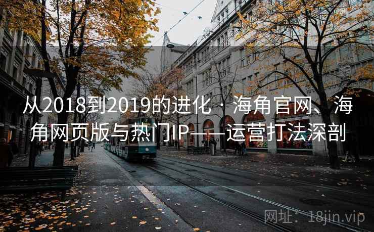 从2018到2019的进化 · 海角官网、海角网页版与热门IP——运营打法深剖